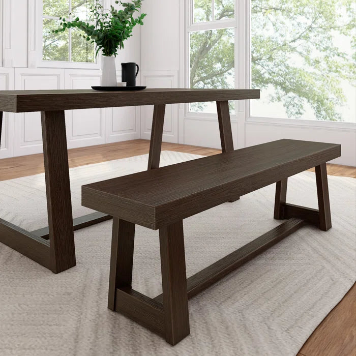 Sakky Classic Wood Bench - Wooden Bazar