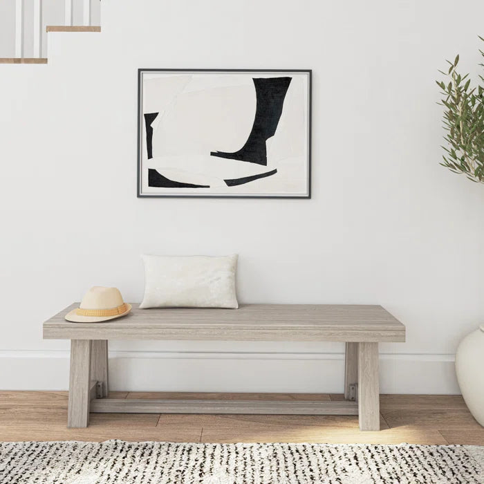 Sakky Classic Wood Bench - Wooden Bazar