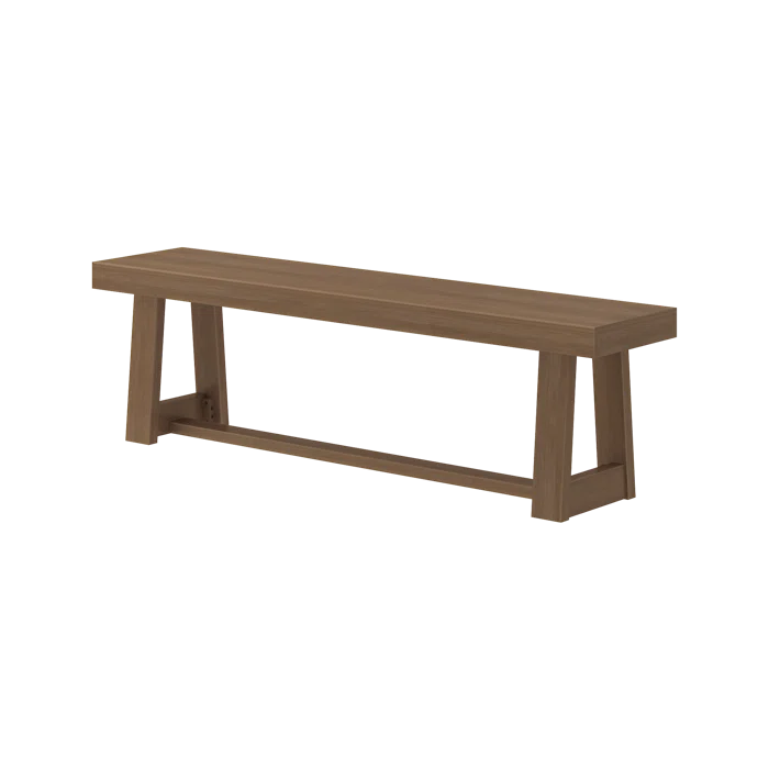 Bawpub Classic Wood Bench - Wooden Bazar