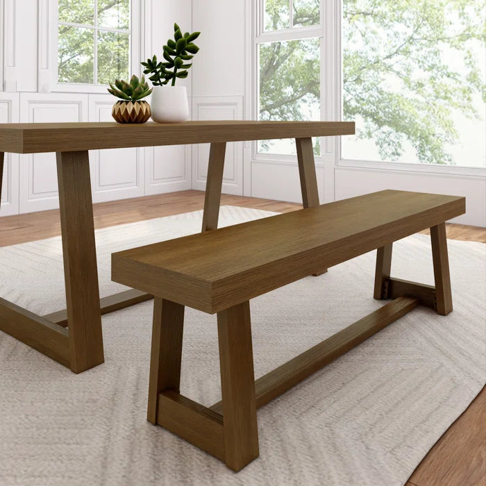 Bawpub Classic Wood Bench - Wooden Bazar