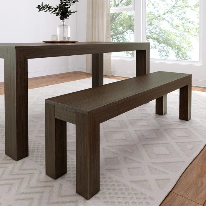 Halperistate Modern Wood Bench - Wooden bazar