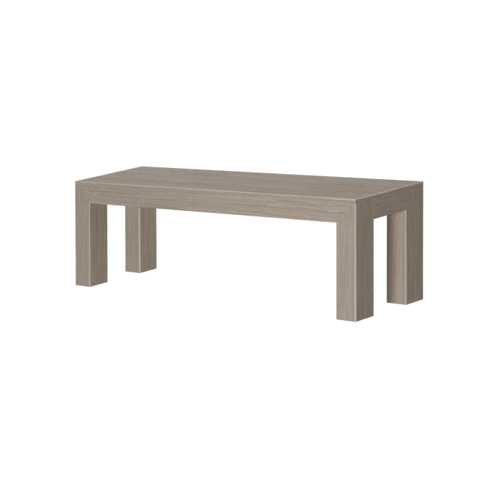 Halperistate Modern Wood Bench - Wooden bazar