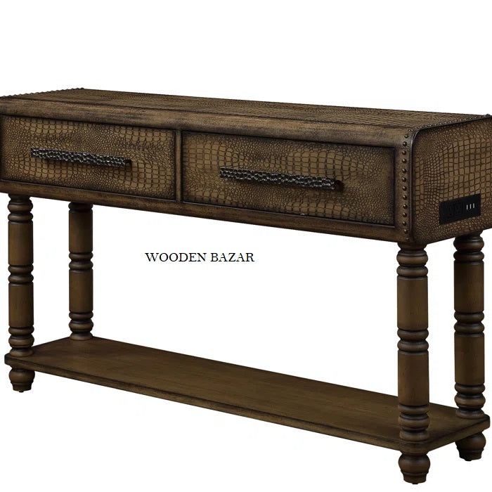 Loflin 54.03'' Console Table  - Wooden Bazar