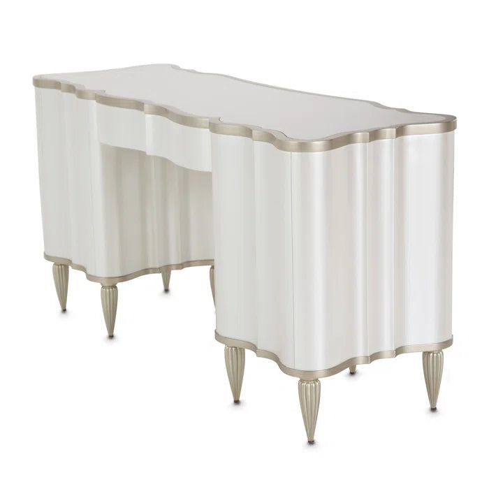London Place Vanity with Mirror - Wooden Bazar