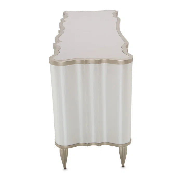 London Place Vanity with Mirror - Wooden Bazar