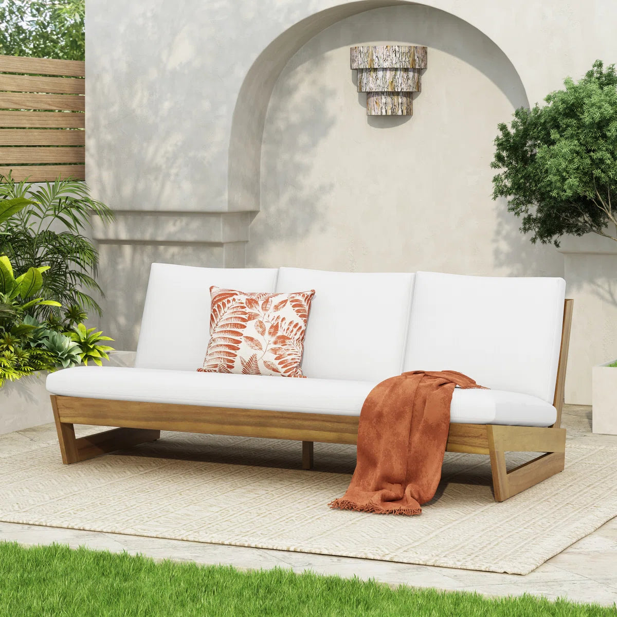 3-Seater Sofa With Cushions