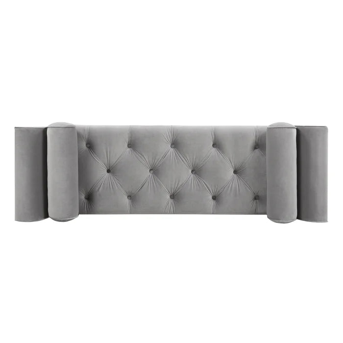 Silester Upholstered Bench - Wooden Bazar