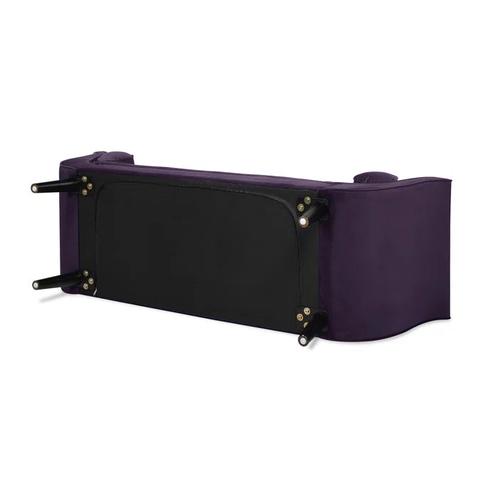 Silester Upholstered Bench - Wooden Bazar