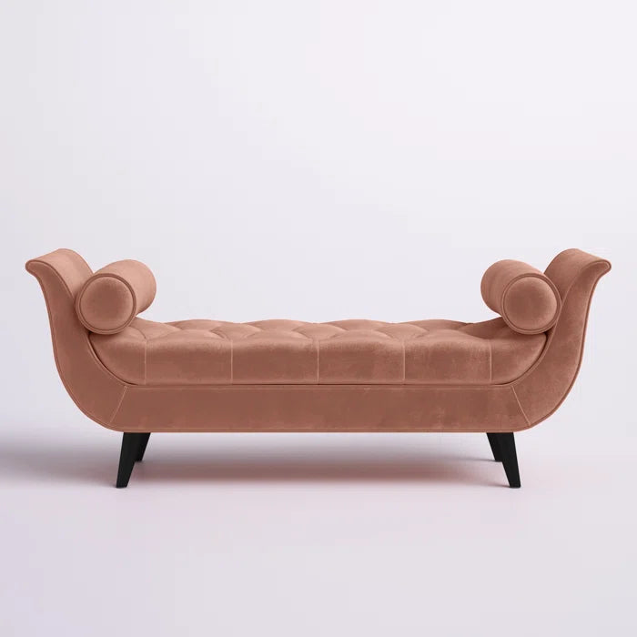 Silester Upholstered Bench - Wooden Bazar