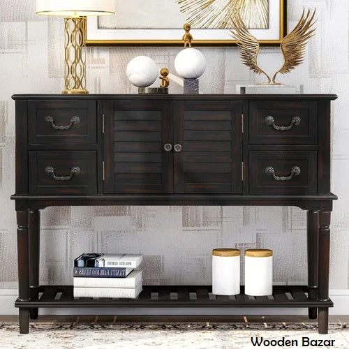 Wooden Bazar Lumpkin 45.3'' Console Table  console table with storage