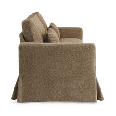 Brenda 3-Seater Sofa With Slipcover - Wooden Bazar