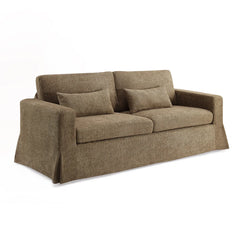 Brenda 3-Seater Sofa With Slipcover - Wooden Bazar