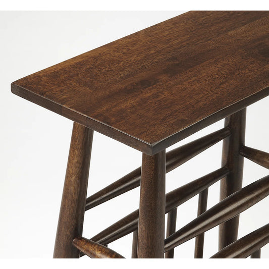 Qanny Modern Magazine Rack - Wooden Bazar