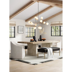 Zalpick Polyester Blend Upholstered Bench - Wooden Bazar