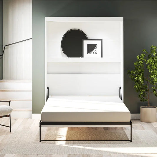 Murphy Bed with Gallery Shelf & Touch Sensor LED Lighting