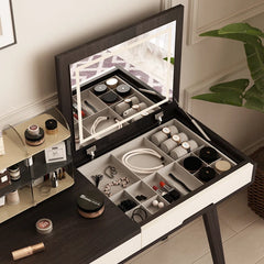 larsen Makeup Vanity Set - Wooden bazar