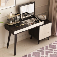 larsen Makeup Vanity Set - Wooden bazar