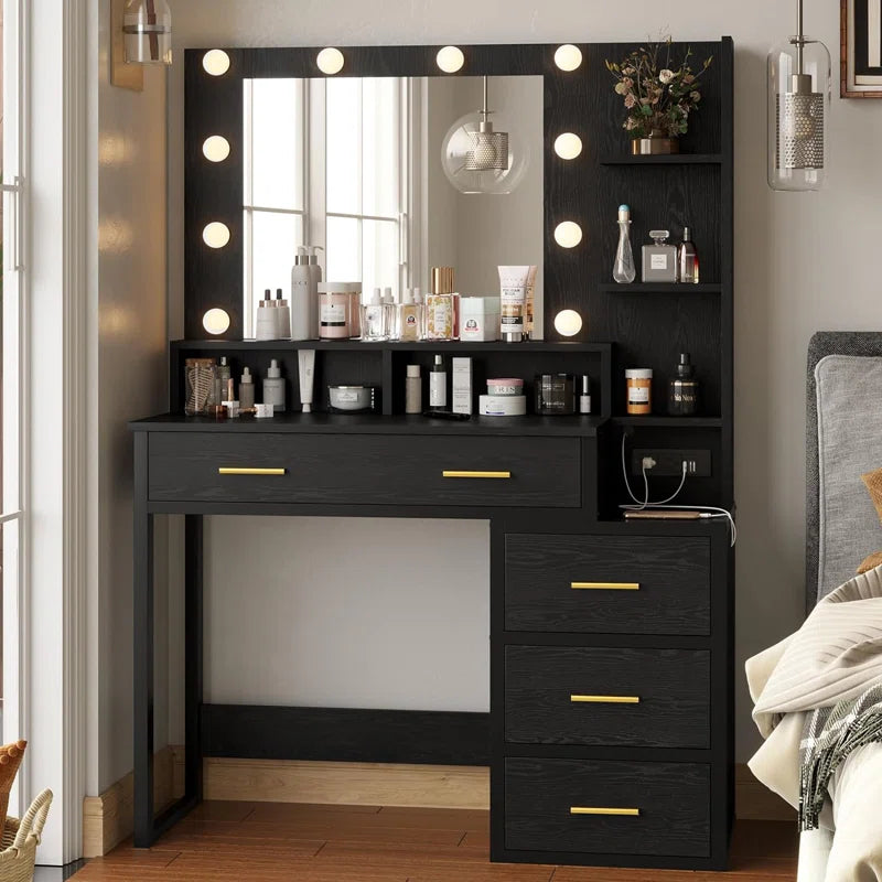 Parter Modern Vanity Dressing table - Wooden Bazar