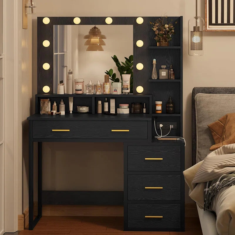 Parter Modern Vanity Dressing table - Wooden Bazar