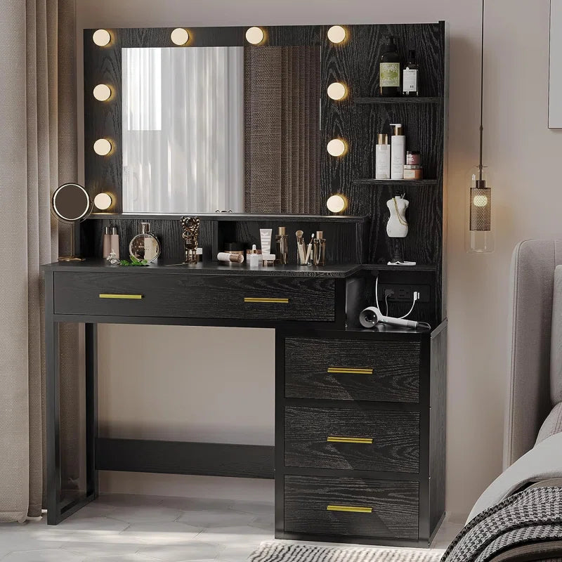 Parter Modern Vanity Dressing table - Wooden Bazar