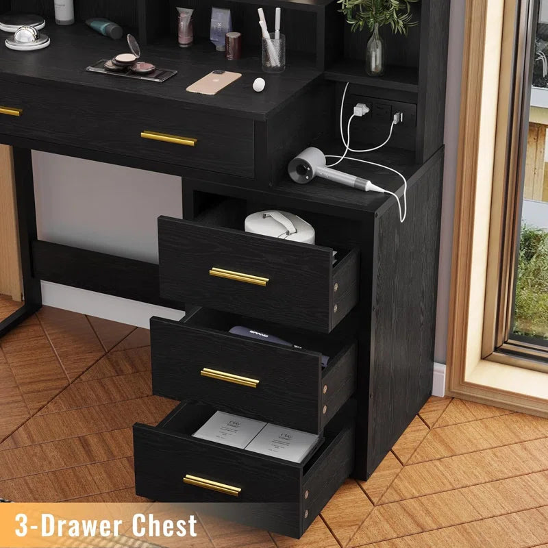 Parter Modern Vanity Dressing table - Wooden Bazar