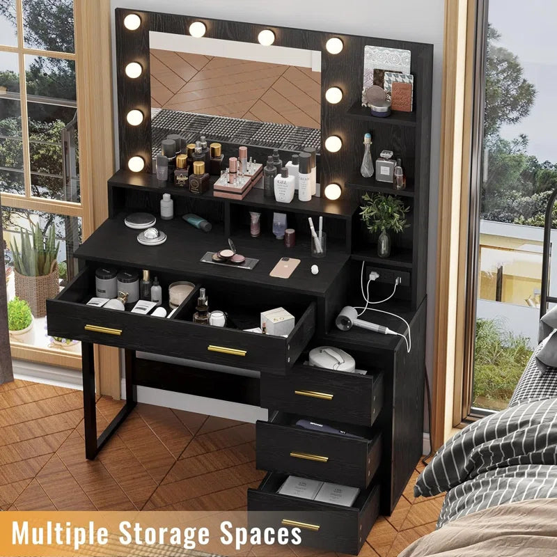 Parter Modern Vanity Dressing table - Wooden Bazar