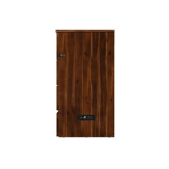 Senny Solid Wood Murphy Bed Desk with 6" Mattress and Built-in Charging Station