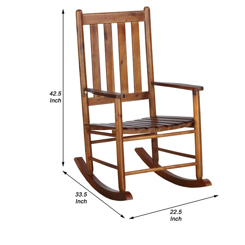 Jepto Stylish Wooden Rocking Chair For Modern living - Wooden Bazar