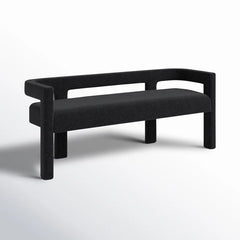 Hasterng  Boucle Bench For Modern Living - Wooden Bazar