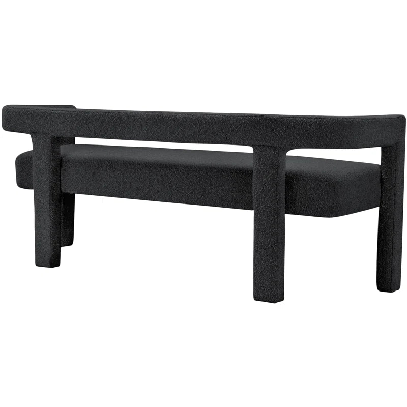 Hasterng  Boucle Bench For Modern Living - Wooden Bazar