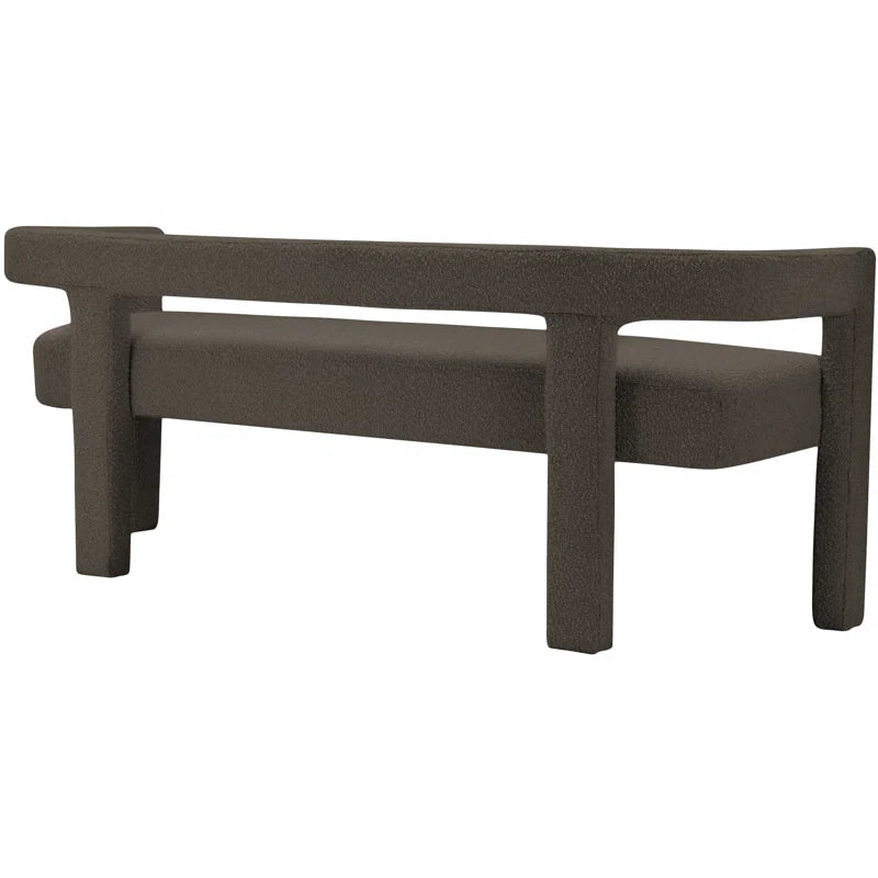 Hasterng  Boucle Bench For Modern Living - Wooden Bazar