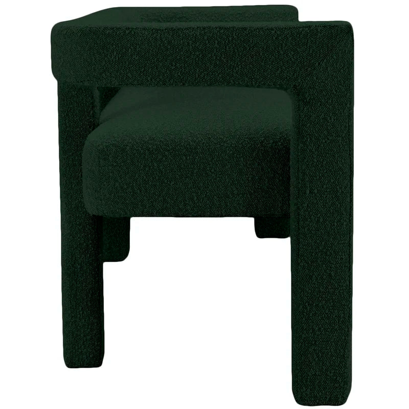 Hasterng  Boucle Bench For Modern Living - Wooden Bazar