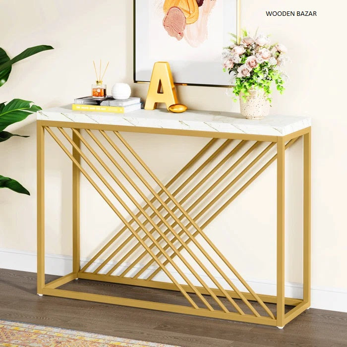 Marnay 42.5" Console Table - Wooden Bazar