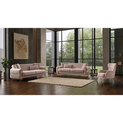 Martavion 4 - Piece Velvet Living Room Luxury Sofa  Set