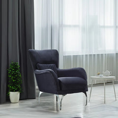 Marvelaz 4 - Piece Velvet Living Room Set Luxury Sofa Set