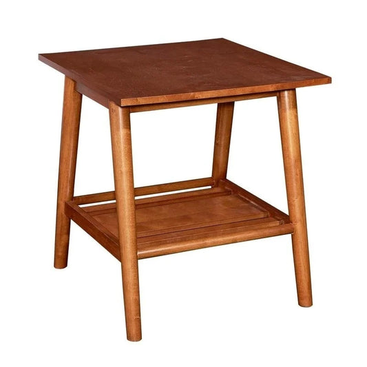 Dicent Mid-Century Modern Side End Table - Wooden bazar