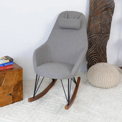 Catchino Rocking Chair Modern Living - Wooden Bazar