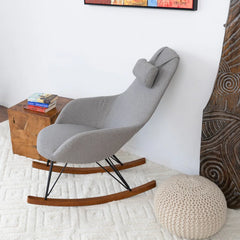 Catchino Rocking Chair Modern Living - Wooden Bazar