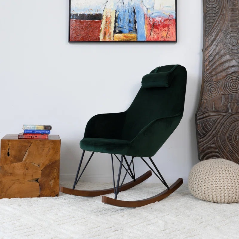 Catchino Rocking Chair Modern Living - Wooden Bazar