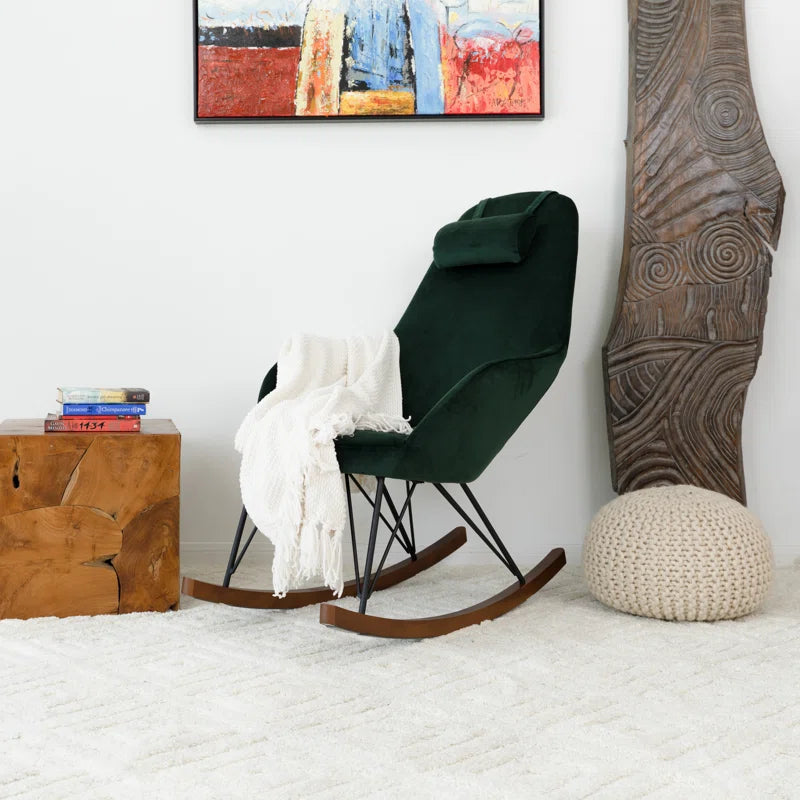 Catchino Rocking Chair Modern Living - Wooden Bazar