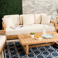 3-Seater Outdoor Patio Sofa – Comfortable Garden Lounge