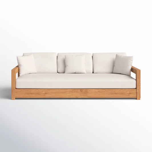 3-Seater Outdoor Patio Sofa – Comfortable Garden Lounge