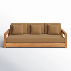 3-Seater Outdoor Patio Sofa – Comfortable Garden Lounge