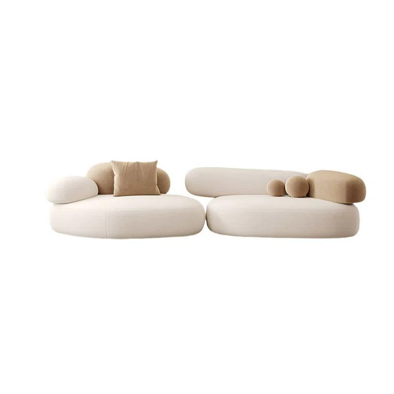 Miamoonz 2 - Piece Velvet Living Room Set Luxury Sofa Set