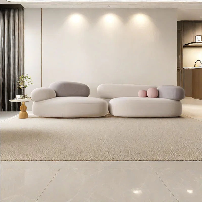 Miamoonz 2 - Piece Velvet Living Room Set Luxury Sofa Set