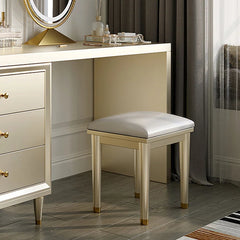 Externite Gold Vanity Dressing Table - Wooden Bazar