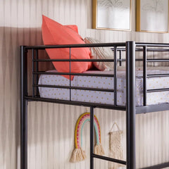 Kebik Metal Platform Loft Bed  - Wooden Bazar