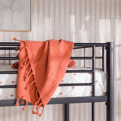 Kebik Metal Platform Loft Bed  - Wooden Bazar