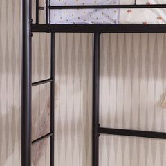 Kebik Metal Platform Loft Bed  - Wooden Bazar