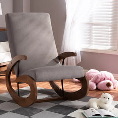 Jaalkey Solid Wood Rocking Chair - Wooden bazar